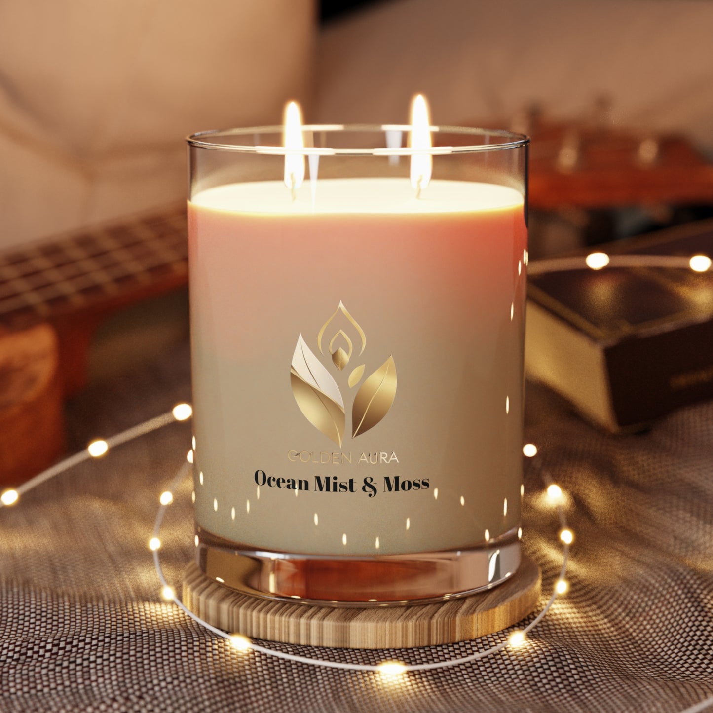 Ocean Mist & Moss Scented Candle - Elegant Home Fragrance, Relaxing Atmosphere, Gift for All Occasions, Aromatherapy Candle, 11oz [...]